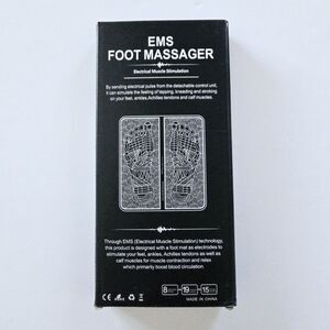 19 Levels 8 Mode Foot Massager Foot Neuropathy for Circulation & Pain Relief EMS